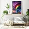 Diamond Art Kits for Adults, Rainbow Storm Diamond Painting Kits for Beginner Round 5D Full Drill Diamond Dots Crafts for Home Wall Decor Gifts 12x16 Inch